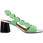 Sandales à talons Chie Mihara vert menthe en cuir Pointure 40 look fashion pour femme 
