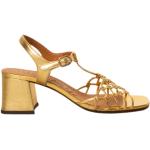 Sandales à talons Chie Mihara jaunes Pointure 41 avec un talon entre 3 et 5cm pour femme 