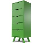Chiffonniers ABC Meubles verts en pin made in France scandinaves 
