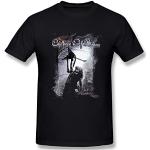 Children of Bodom Men's Basic Short Sleeve T-Shirt Casual Cotton Soft T Shirts Black Black XXL