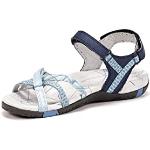 Chaussures montantes Chiruca bleues en fil filet Pointure 38 look fashion pour femme 
