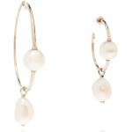 Boucles d'oreilles en perles de créateur Chloé en laiton à perles pour femme 