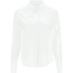 Blouses de créateur Chloé blanches en coton en coton lavable en machine à manches longues Taille XL look fashion pour femme 