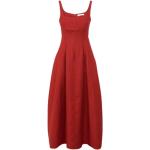 Robes de créateur Chloé rouges midi Taille M romantiques pour femme 