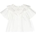 Blouses Chloé blanches en popeline de créateur Taille 6 ans pour fille de la boutique en ligne Miinto.fr avec livraison gratuite 