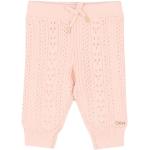 Pantalons Chloé roses tressés en coton de créateur Taille 9 mois pour bébé de la boutique en ligne Yoox.com avec livraison gratuite 