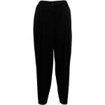 Pantalons large de créateur Chloé noirs en polyester Taille XL pour femme 