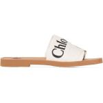 Sandales de créateur Chloé blanches en caoutchouc Pointure 41 pour femme 