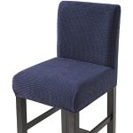 Housses de chaise bleus foncé extensibles en lot de 4 