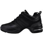 Chaussures de fitness noires en fil filet à motif hiboux respirantes Pointure 34 plus size look Hip Hop pour fille 