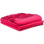 Écharpes à mailles de créateur Dior rose fushia en cuir à franges seconde main Tailles uniques pour femme 