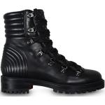 Chaussures Christian Louboutin noires en cuir en cuir à lacets Pointure 41 avec un talon entre 3 et 5cm 