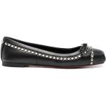 Chaussures casual Christian Louboutin noires en cuir Nappa Pointure 40 look casual 