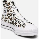 Baskets Converse Chuck Taylor blanches à effet léopard en toile léopard Pointure 39 pour femme en promo 