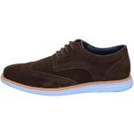 Chaussures oxford Chung Shi bleus clairs Pointure 46,5 look casual pour homme 