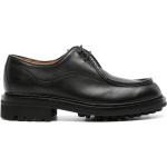 Chaussures casual Church's noires en cuir de veau à bouts ronds à lacets look casual pour homme en promo 