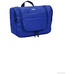 Ciak Roncato Trousse de Voyage Collection Smart Tote Bag Necessaire en Tissu Jacquard Bleu Roi