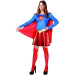 Ciao- Supergirl Costume déguisement Fille Femme Adulte Original DC Comics (Taille M) Superman, Women, Single, 11679.M, Black, Size M