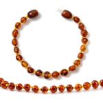 Bracelets de perles à perles en ambre look fashion pour femme 