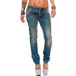 Jeans skinny Cipo & Baxx bleus en coton W28 look fashion pour femme 