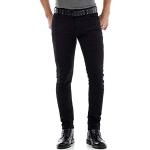 Jeans droits Cipo & Baxx noirs W29 look fashion pour homme 