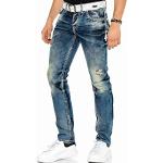 Jeans droits Cipo & Baxx bleus W33 look fashion pour homme 