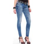 Jeans slim Cipo & Baxx bleus W28 look fashion pour femme 