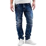 Jeans droits Cipo & Baxx bleus en denim W36 look fashion pour homme 