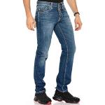 Cipo & Baxx - Jeans - Coupe Droite - pour Hommes - avec Coutures contrastées, C-0688 Bleu, 40W x 34L
