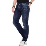 Jeans slim Cipo & Baxx bleus Taille L W36 look fashion pour homme 