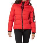 Vestes d'hiver Cipo & Baxx rouges à logo en polaire Taille M look casual pour femme 