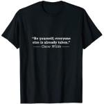 Citation d'Oscar Wilde Be Yourself T-Shirt