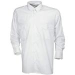 Chemises blanches à épaulettes à motif ville Taille XS look fashion pour homme 
