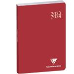 Agendas journalier Clairefontaine rouges 