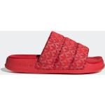 Claquettes de piscine adidas Essentials rouges Pointure 37 pour femme en promo 