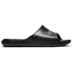 Claquettes de piscine Nike Victori One noires Pointure 44 look streetwear pour homme en promo 