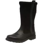 Boots Chelsea Clarks noires en cuir légères Pointure 28 look fashion pour fille 