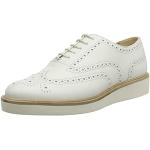 Chaussures oxford Clarks blanches en cuir Pointure 40 look casual pour femme en promo 