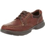Chaussures de sport Clarks marron en cuir légères Pointure 40 look fashion pour homme 