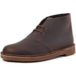 Desert boots Clarks Desert Boot marron en cuir légères Pointure 40 look casual pour homme en promo 