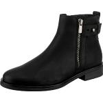 Boots Chelsea Clarks noires en cuir légères Pointure 39,5 look fashion pour femme 