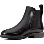 Boots Chelsea Clarks Griffin noires en cuir Pointure 39,5 look fashion pour femme 