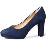 Chaussures Clarks bleu marine en daim en daim Pointure 40 look fashion pour femme 