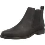 Boots Chelsea Clarks noires en cuir légères Pointure 37 look fashion pour femme en promo 