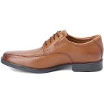 Chaussures oxford Clarks marron en cuir respirantes look casual pour homme 