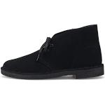 Chaussures Clarks Desert Boot noires Pointure 44 look fashion pour homme 