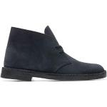 Chaussures Clarks Desert Boot bleu marine en cuir respirantes Pointure 42 look fashion pour homme 