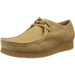 Chaussures oxford Clarks Wallabee jaune sable Pointure 42 look casual pour homme 