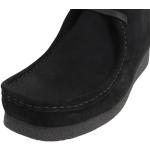 Chaussures Clarks Wallabee noires en daim en cuir respirantes Pointure 44 look fashion pour homme 
