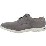 Chaussures casual Clarks grises en daim Pointure 40 look casual pour homme en promo 